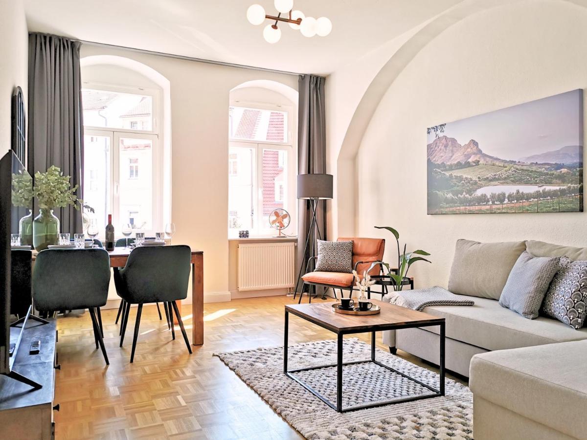 Fynbos Apartments Theaterblick, Historisch & Stilvoll, Parkplatz Meißen 객실 사진